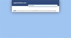 Desktop Screenshot of opportunities.com