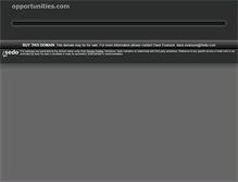 Tablet Screenshot of opportunities.com